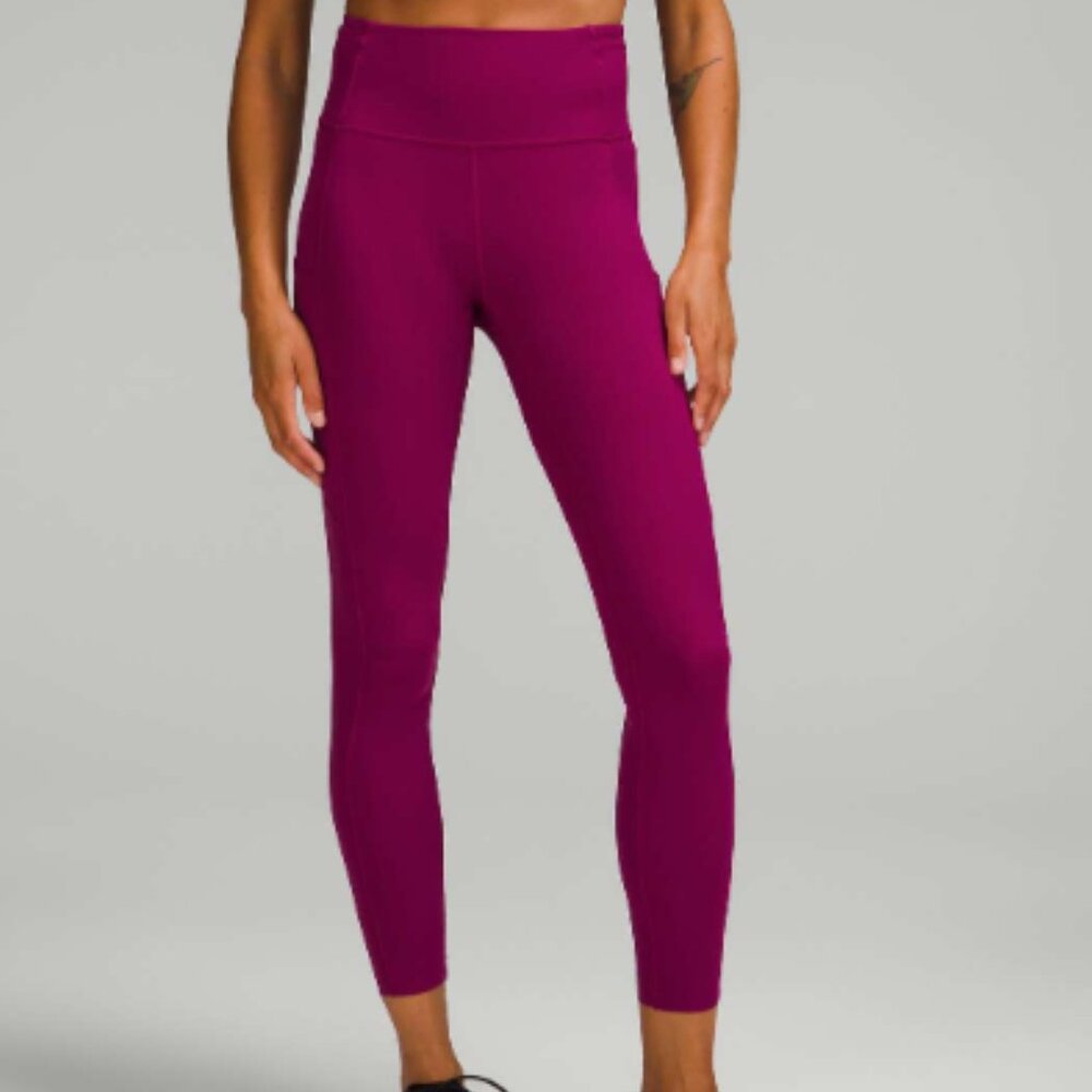 Lululemon Fast and Free High Rise Tight 25" - Size 10
